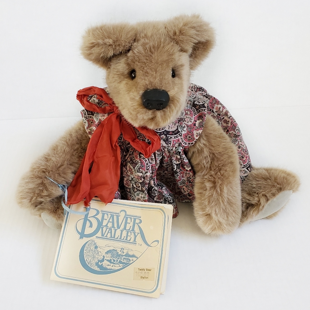 Very Rare Beaver Valley "Honey Baby" Bear Plush Doll Kaylee Nilan